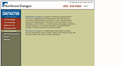 Desktop Screenshot of northwestgarages.com